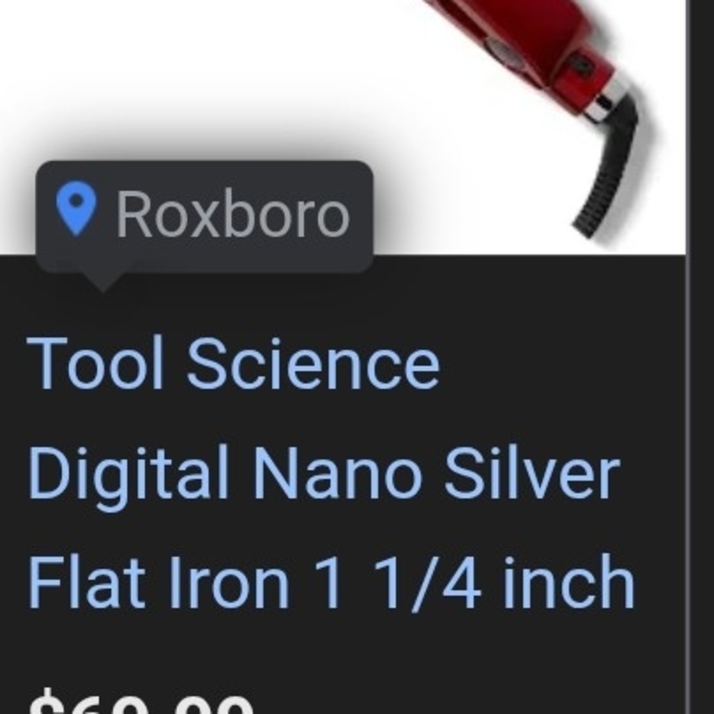BRAND NEW Tool Science Red Styling Iron - Picture 3 of 3